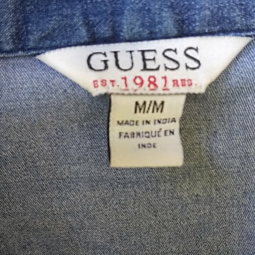 Guess los Angeles denim shirt. - Picture 2 of 16